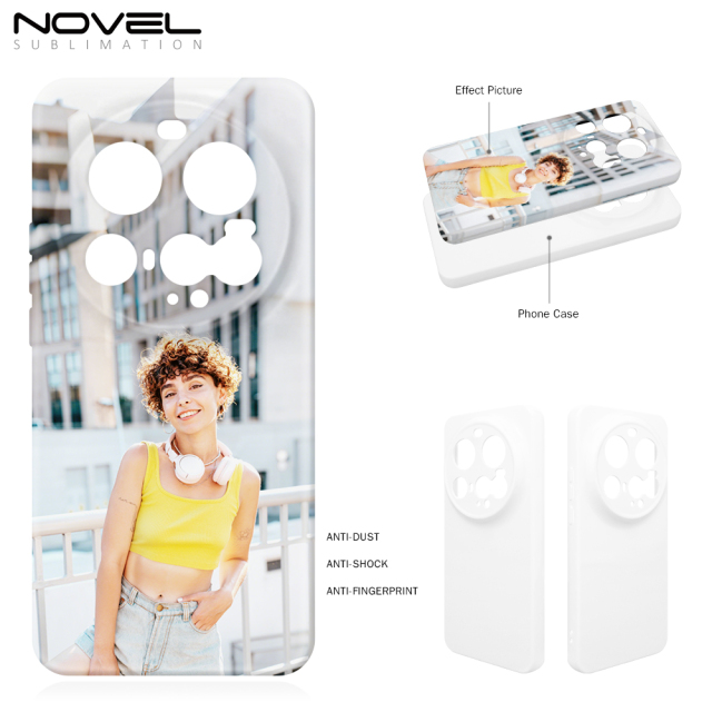 Sublimation 3D Film Soft Phone Case For Xiaomi 15 Ultra Heat Press Silicone Customizable Phone Cover Full Cover Mobile Phone Case