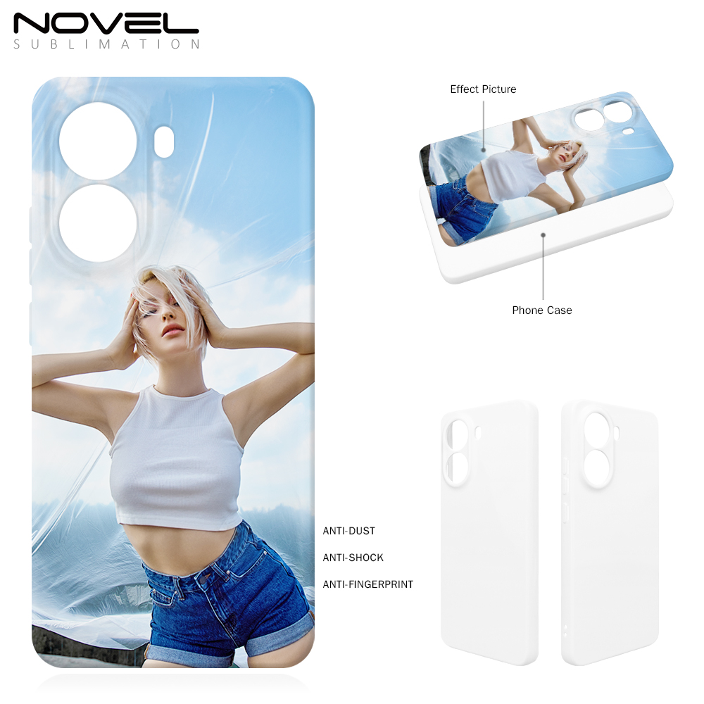 Sublimation Blank 3D Film Soft Phone Case For Redmi Turbo 4 Pro Heat Press Silicone Customizable Phone Cover Full Cover Mobile Phone Case