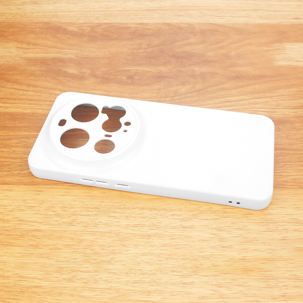 Sublimation 3D Film Soft Phone Case For Xiaomi 15 Series Heat Press Silicone Customizable Phone Cover Full Cover Mobile Phone Case