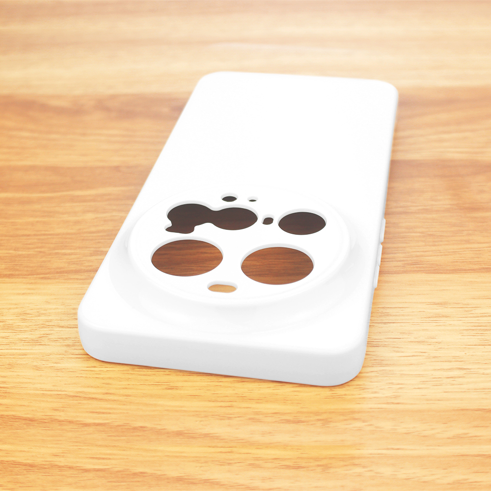 Sublimation 3D Film Soft Phone Case For Xiaomi 15 Series Heat Press Silicone Customizable Phone Cover Full Cover Mobile Phone Case