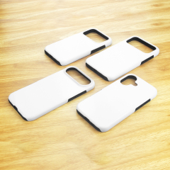 New Arrival Sublimation 3D 2in1 Film Case Cover Blank Customized DIY Cell Phone Case for iPhone 17 Series