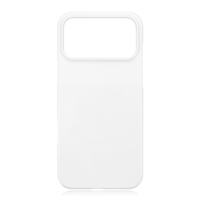 Sublimation 3D Film Coated Hard Phone Case Heat Press Plastic Customizable Snap Phone Cover For iPhone 17 Series Semi-wrapped Cover Mobile Phone Case