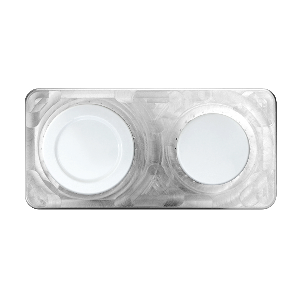 Sublimation Blank 3D Film Magnetic Airbag Stand Sublimation 3D Magnetic Popsocket Phone Grip with Expanding Kickstand