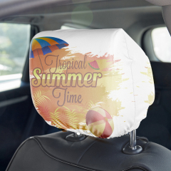 Sublimation Blank All-Season Car Seat Cushion & Pillow Cover Universal Seat Protector Customizable Advertising Cover