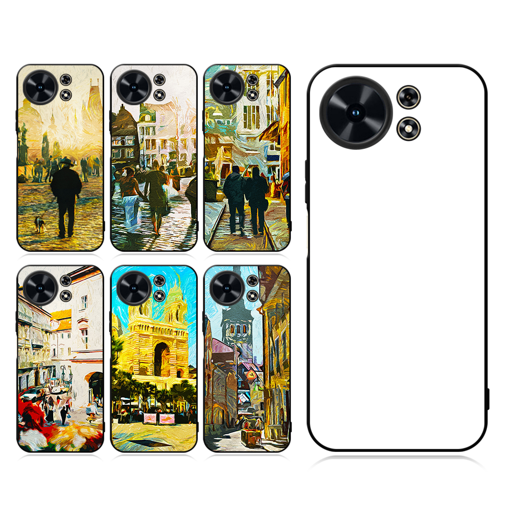 Sublimation 2D TPU Phone Case for Huawei Maimang 40, Maimang 30,Maimang Series with Aluminum Insert