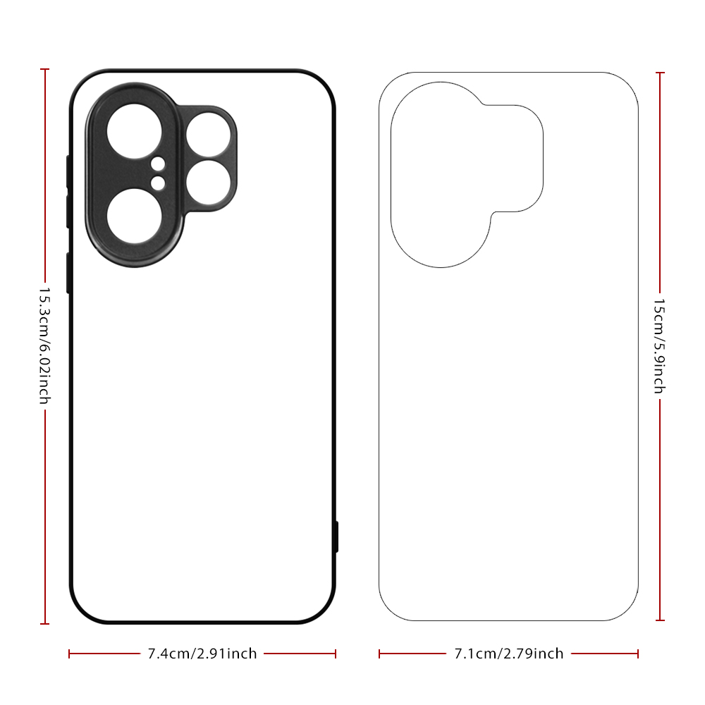 For Vivo S Series S30 Pro mini, S15/15 Pro, S10/S10 Pro, S9E, S7, S6/G1, S5 Blank 2D TPU Phone Case Silicone Cover with Aluminum Sheet for Sublimation Printing