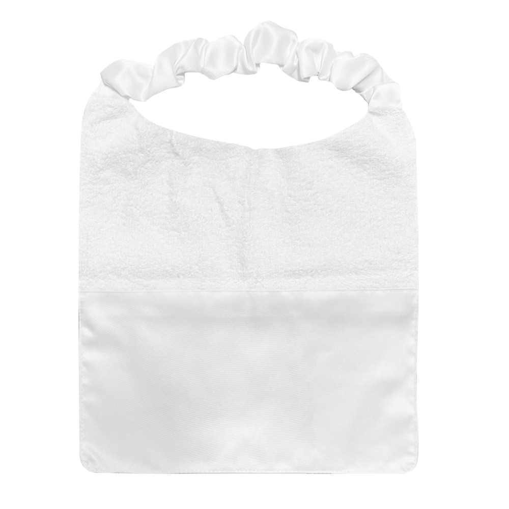 Sublimation Blank Polyester Pet Bib Printable Dog Bandana with Elastic Neck Strap, Toweling Back | Reusable Pet Scarf for Puppies & Small Animals