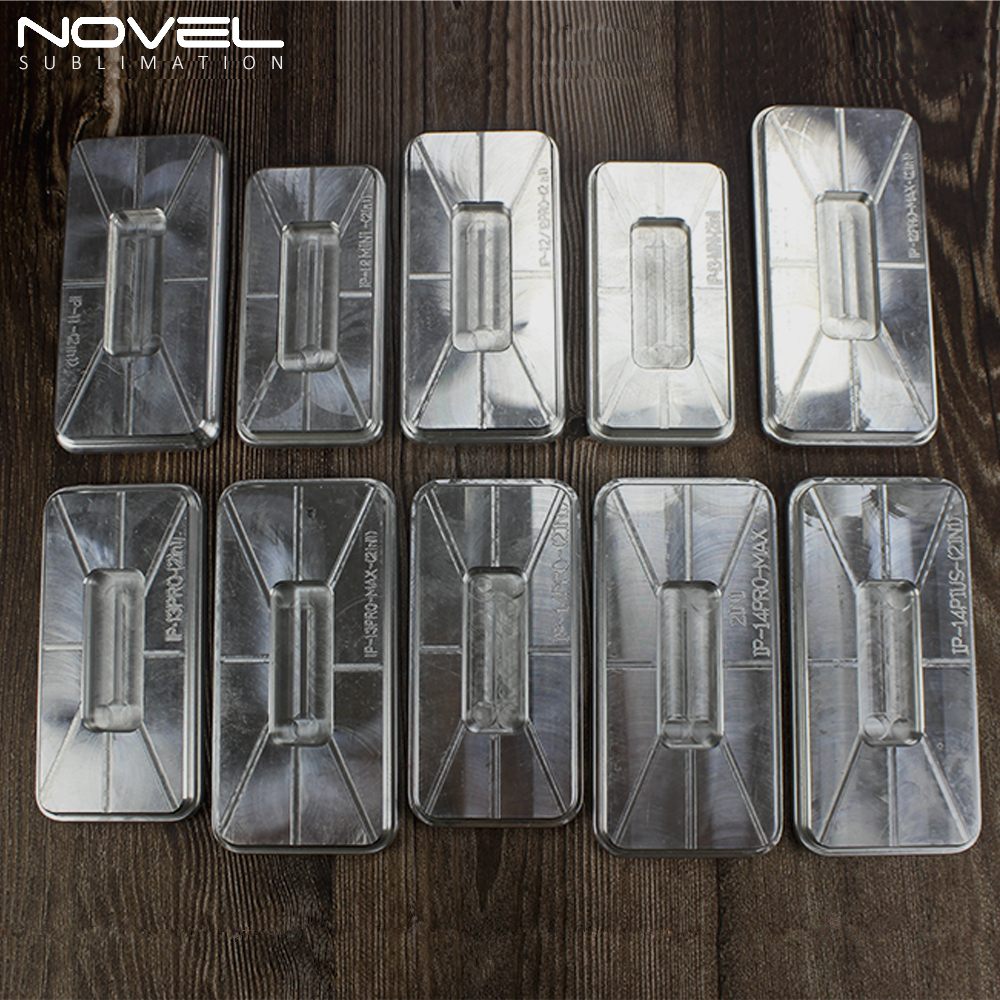 3D Metal Printing Mold for iPhone 17/16/15/14/13 Whole Series Sublimation 3D 2in1 Phone Case Jigs by using sublimation Film