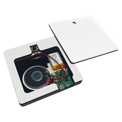 Sublimation Blank MDF Music Fridge Magnet Heat Transfer Printable Decorative Refrigerator  Magnetic Decal | Customizable Wooden Music Note Magnet for Locker, Whiteboard