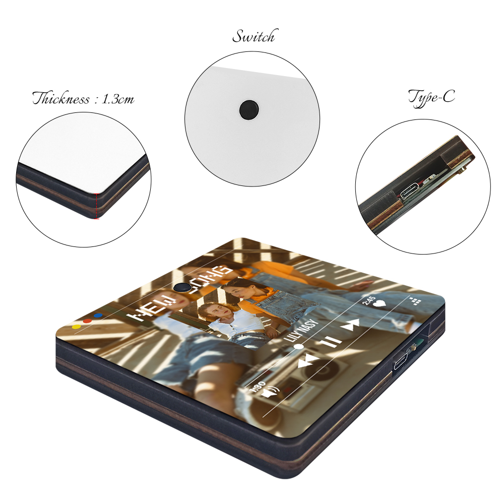 Sublimation Blank MDF Music Fridge Magnet Heat Transfer Printable Decorative Refrigerator  Magnetic Decal | Customizable Wooden Music Note Magnet for Locker, Whiteboard