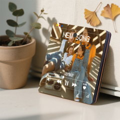 Sublimation Blank MDF Music Fridge Magnet Heat Transfer Printable Decorative Refrigerator  Magnetic Decal | Customizable Wooden Music Note Magnet for Locker, Whiteboard