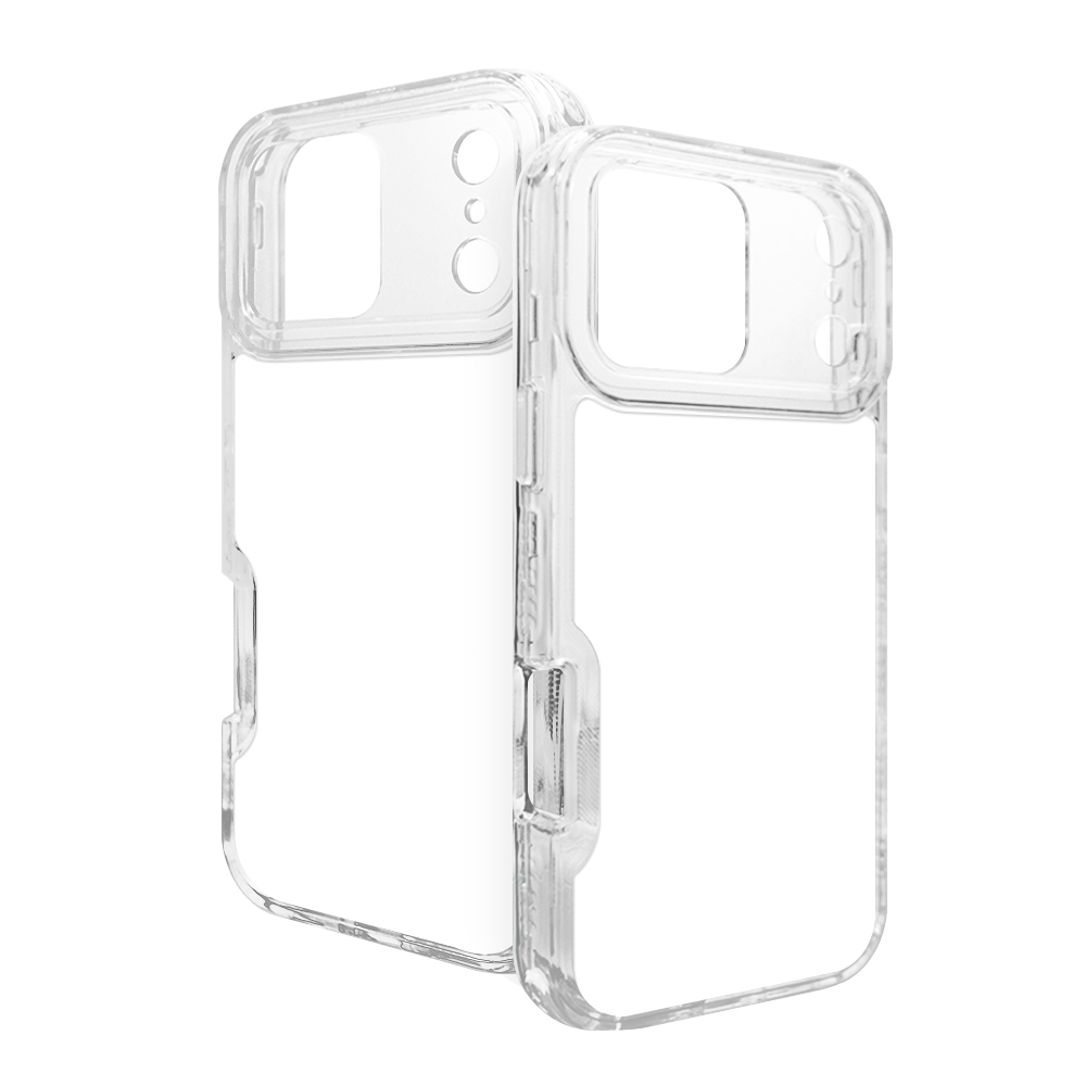 New arrival Sublimation 2D 3in1 Transparent Phone Case For iPhone 17 Series, iPhone 16,15,14,13,12 Series