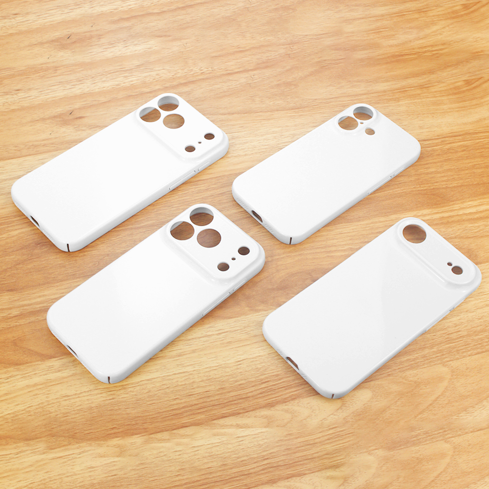 New Arrival 3D Film Sublimation Printing Fully Wrapped Hard Plastic Phone Case For iPhone 17,16,15 Series Full Coverage Mobile Phone Case