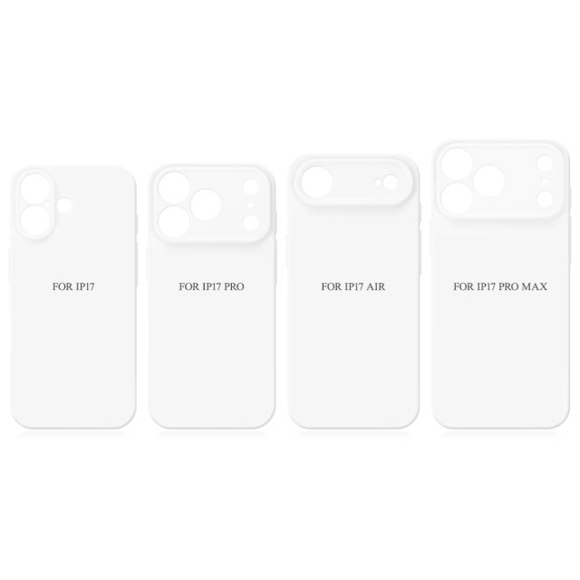 New Arrival 3D Film Sublimation Printing Fully Wrapped Hard Plastic Phone Case For iPhone 17,16,15 Series Full Coverage Mobile Phone Case