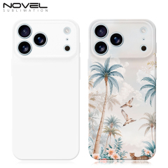New Arrival 3D Film Sublimation Printing Fully Wrapped Hard Plastic Phone Case For iPhone 17,16,15 Series Full Coverage Mobile Phone Case