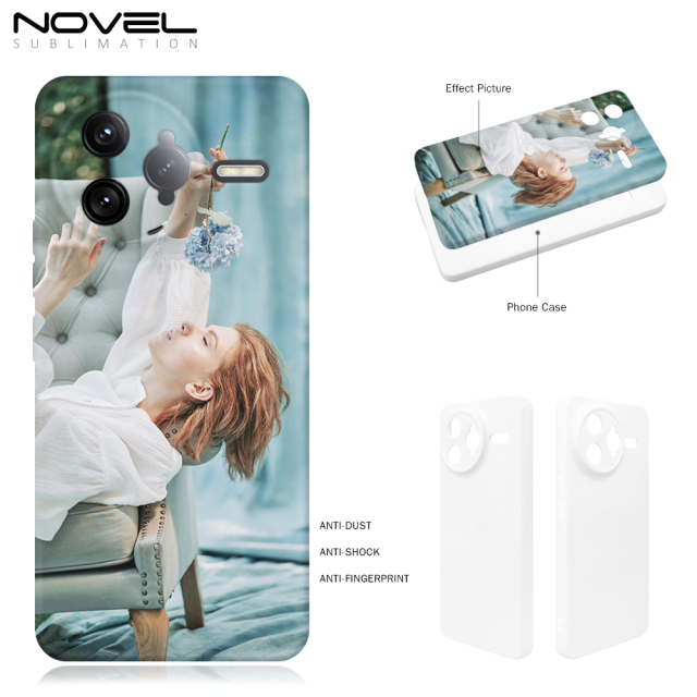 Sublimation 3D Film Soft Phone Case for Redmi K80 Heat Press Silicone Customizable Phone Cover TPU Full Cover Mobile Phone Case for Redmi Series