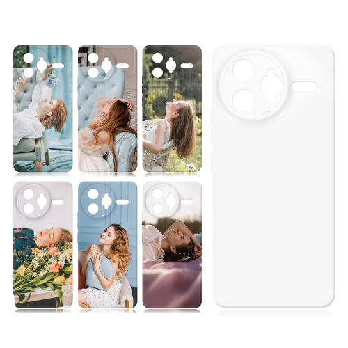 Sublimation 3D Film Soft Phone Case for Redmi K80 Heat Press Silicone Customizable Phone Cover TPU Full Cover Mobile Phone Case for Redmi Series