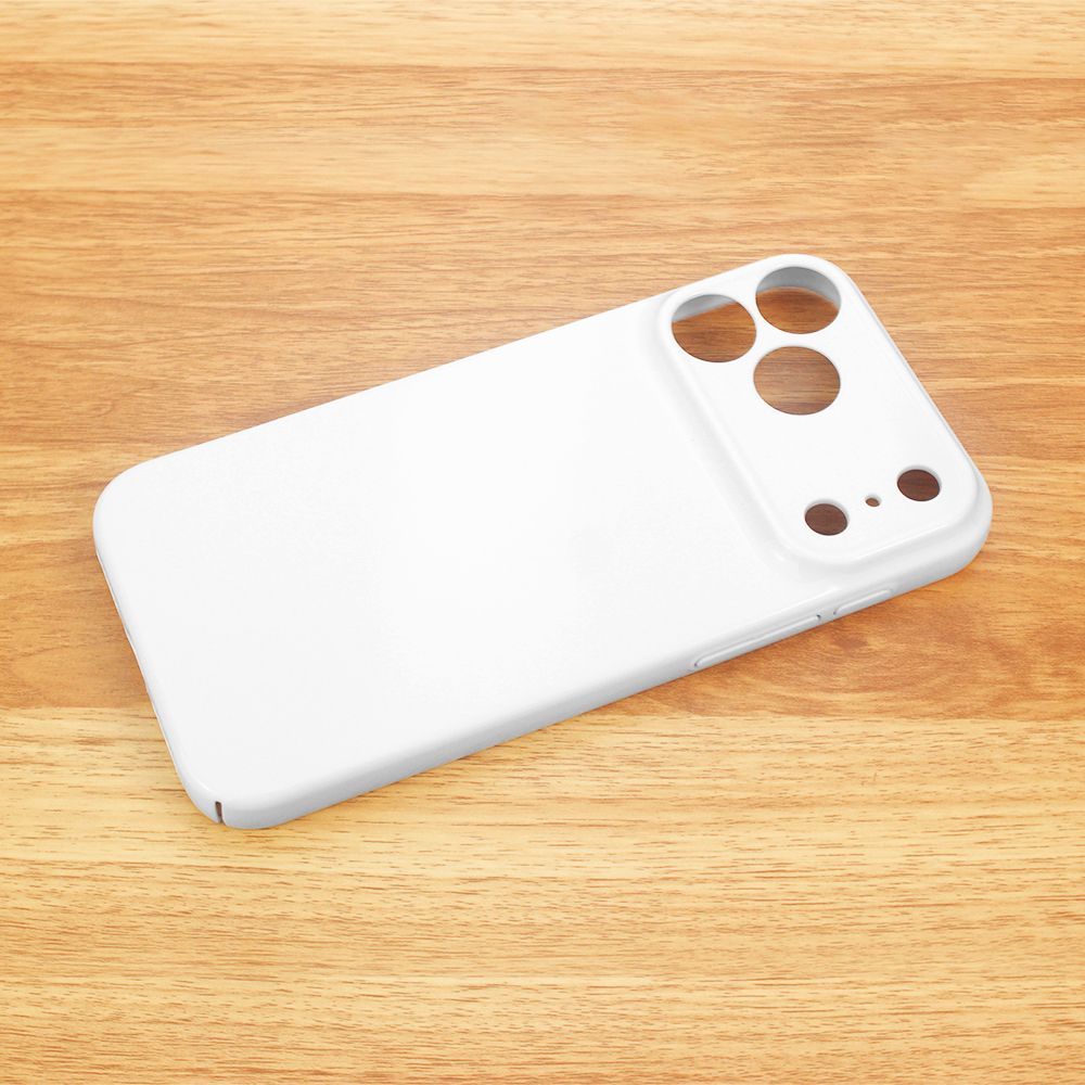 New Arrival 3D Film Sublimation Printing Fully Wrapped Hard Plastic Phone Case For iPhone 17,16,15 Series Full Coverage Mobile Phone Case