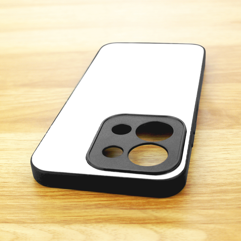 For Redmi 15C 4G EU, 13X, 14C 4G,Redmi 13C 5G,13C 4G DIY Logo Sublimation Blank 2D TPU Phone Case With Aluminum Insert