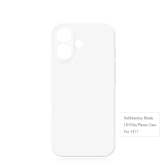New Arrival 3D Film Sublimation Printing Fully Wrapped Hard Plastic Phone Case For iPhone 17,16,15 Series Full Coverage Mobile Phone Case