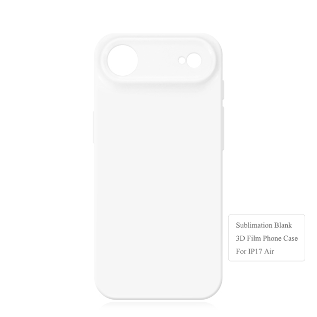 New Arrival 3D Film Sublimation Printing Fully Wrapped Hard Plastic Phone Case For iPhone 17,16,15 Series Full Coverage Mobile Phone Case
