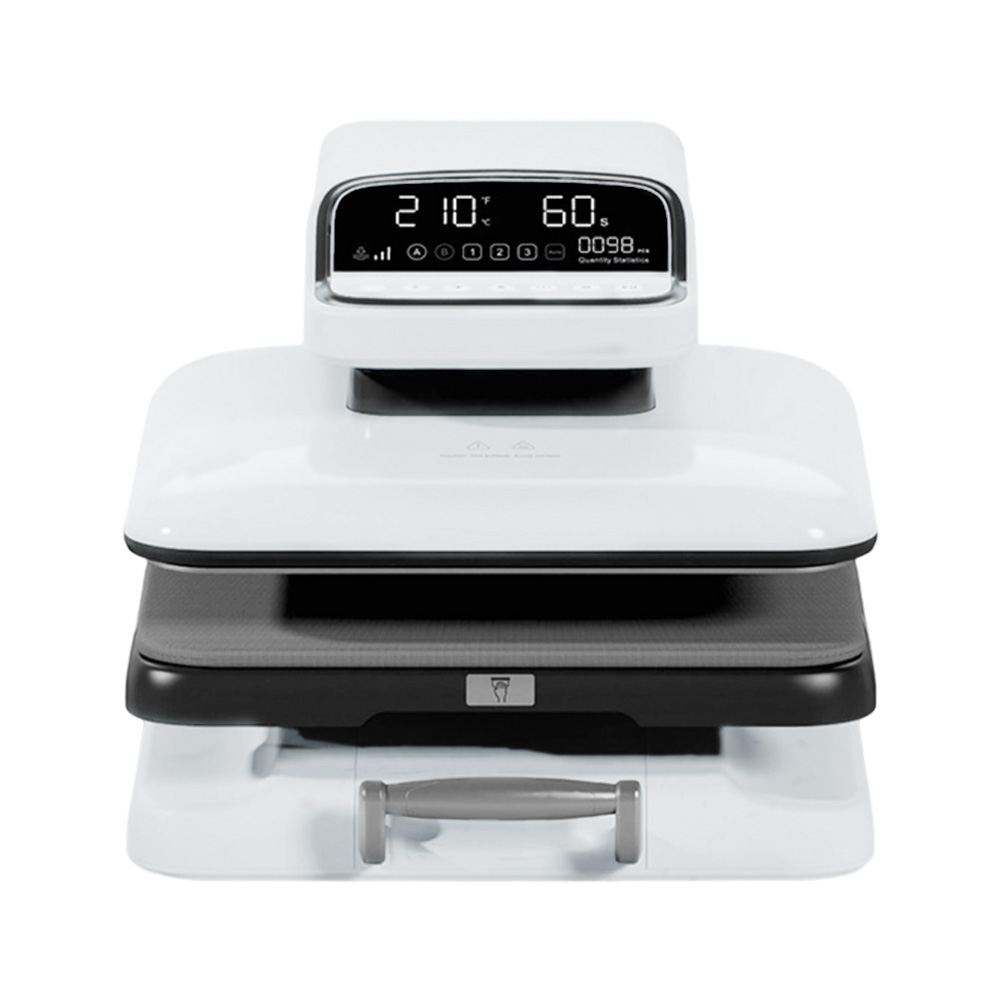 Special Price! Multi-Function Automatic Sublimation Heat Press - Pull-Out Design, 38x38cm Printing Size | Heat-Transfer Machine for Custom Apparel, Fabric & Crafts