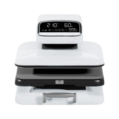 Multi-Function Automatic Sublimation Heat Press - Pull-Out Design, 38x38cm Printing Size | Heat-Transfer Machine for Custom Apparel, Fabric & Crafts