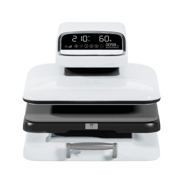 Multi-Function Automatic Sublimation Heat Press - Pull-Out Design, 38x38cm Printing Size | Heat-Transfer Machine for Custom Apparel, Fabric & Crafts