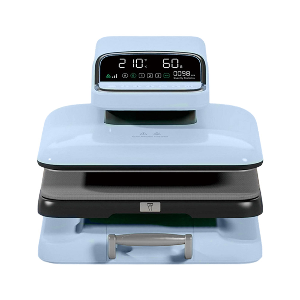 Special Price! Multi-Function Automatic Sublimation Heat Press - Pull-Out Design, 38x38cm Printing Size | Heat-Transfer Machine for Custom Apparel, Fabric & Crafts