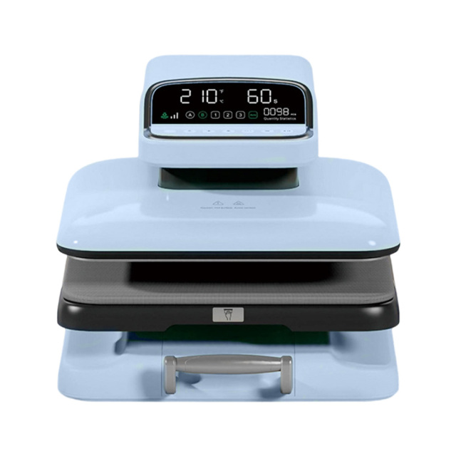 Multi-Function Automatic Sublimation Heat Press - Pull-Out Design, 38x38cm Printing Size | Heat-Transfer Machine for Custom Apparel, Fabric & Crafts