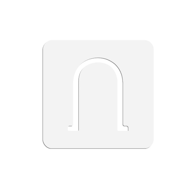 Blank Sublimation Double-Sided Shaped PET Bookmark - Heat Transfer Printable Irregular PET Book Marker, Customizable Double-Sided PET Page Holder Sublimation Stationery