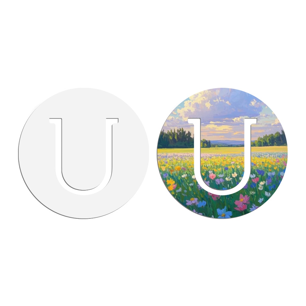 Blank Sublimation Double-Sided Shaped PET Bookmark - Heat Transfer Printable Irregular PET Book Marker, Customizable Double-Sided PET Page Holder Sublimation Stationery