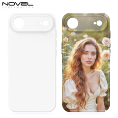 Sublimation 3D Film TPU Phone Case For iPhone 17,16,15,14,13,12 Series Sublimation 3D Soft Coated Phone Case 3D Heat Transfer Silicone Phone Case