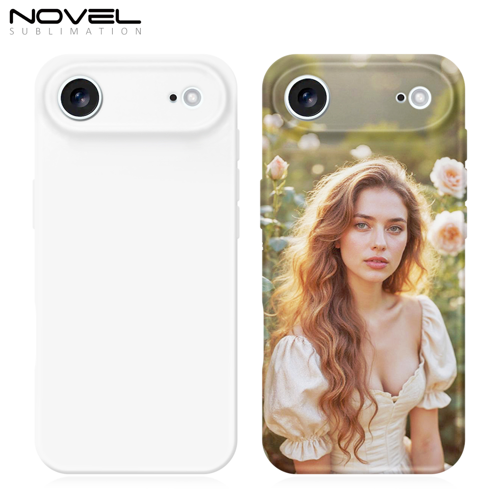 Sublimation 3D Film TPU Phone Case For iPhone 17,16,15,14,13,12 Series Sublimation 3D Soft Coated Phone Case 3D Heat Transfer Silicone Phone Case