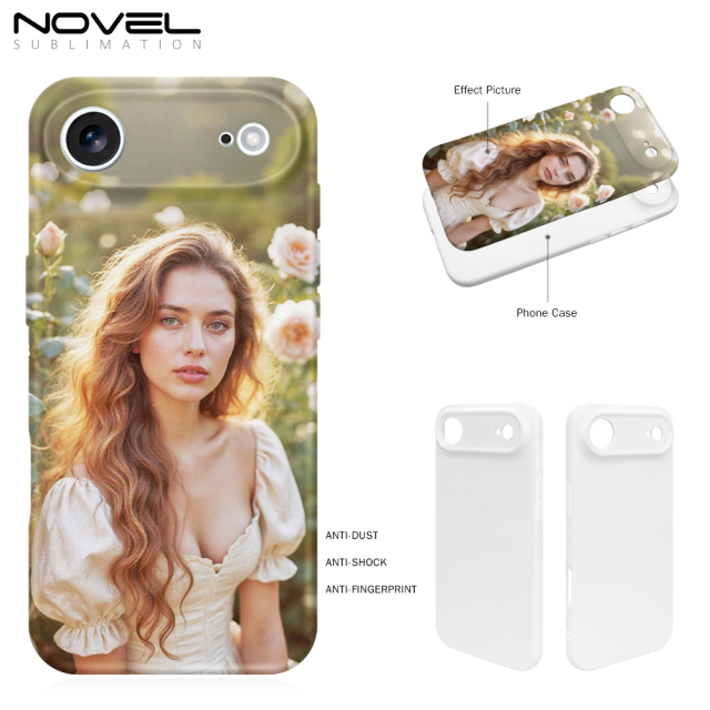 Sublimation 3D Film TPU Phone Case For iPhone 17,16,15,14,13,12 Series Sublimation 3D Soft Coated Phone Case 3D Heat Transfer Silicone Phone Case