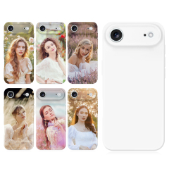 Sublimation 3D Film TPU Phone Case For iPhone 17,16,15,14,13,12 Series Sublimation 3D Soft Coated Phone Case 3D Heat Transfer Silicone Phone Case