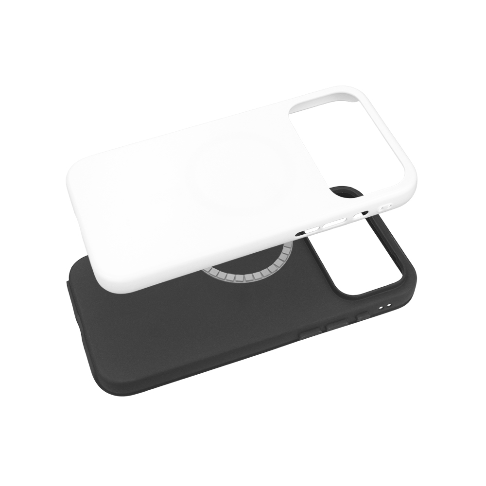 New arrival Sublimation 3D 2in1 Magsafe Film Phone Case For iPhone 17,16,15,14,13 Series Support Wireless Charging
