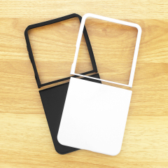 New Arrival 3D 2in1 Film Coated Phone Case Sublimation Foldable Phone Cover Customized DIY Cell Phone Case for Samsung Z Flip 7, Sumsung Flip Series