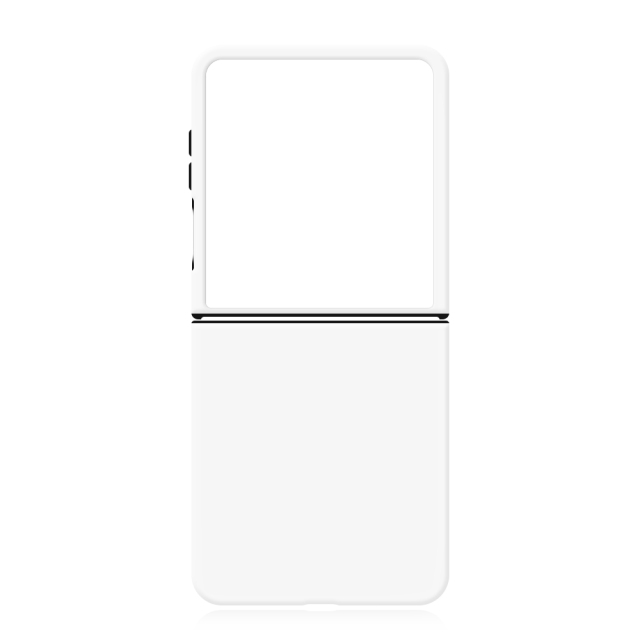 New Arrival 3D 2in1 Film Coated Phone Case Sublimation Foldable Phone Cover Customized DIY Cell Phone Case for Samsung Z Flip 7, Sumsung Flip Series