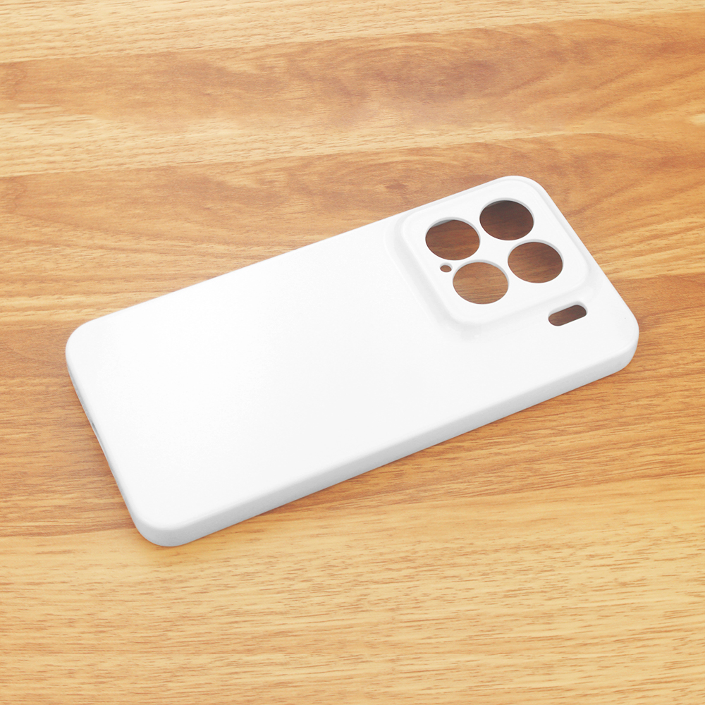Sublimation 3D Film Soft Phone Case For Xiaomi 15 Series Heat Press Silicone Customizable Phone Cover Full Cover Mobile Phone Case