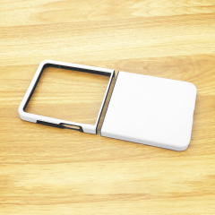 New Arrival 3D 2in1 Film Coated Phone Case Sublimation Foldable Phone Cover Customized DIY Cell Phone Case for Samsung Z Flip 7, Sumsung Flip Series