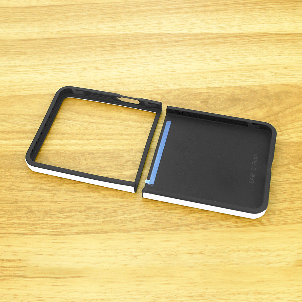 New Arrival 3D 2in1 Film Coated Phone Case Sublimation Foldable Phone Cover Customized DIY Cell Phone Case for Samsung Z Flip 7, Sumsung Flip Series