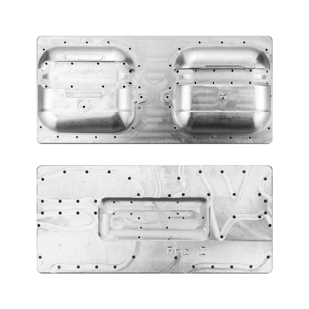3D Sublimation Mold Metal Tool Jigs for Airpods Pro Case Cover 3D Coated Earphone Case Mold