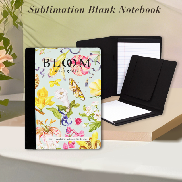 Sublimation Canvas NoteBook with Slots Heat Transfer Blank Note Book Portable Anti-dirt Notebook A4/A5/A7