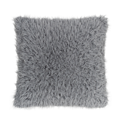 Sublimation Short Plush Pillowcase - Front Plush, Back Printable, Pink & Grey Pillow Case | Heat-Transfer Blank Pillow Cover, Customizable Soft Cushion Case