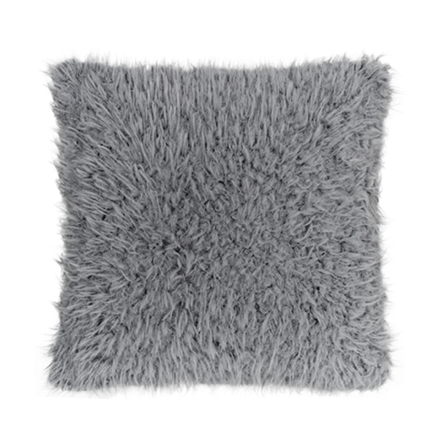 Sublimation Short Plush Pillowcase - Front Plush, Back Printable, Pink & Grey Pillow Case | Heat-Transfer Blank Pillow Cover, Customizable Soft Cushion Case