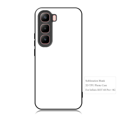 New Arrival Sublimation 2D TPU Phone Case for Infinix Hot 60, Hot 60i, Smart 10, Hot 50i/Smart 9 with Aluminum Insert