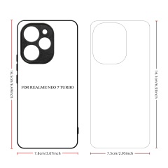 Sublimation 2D TPU Phone Cases for Realme 15 5G, Realme 14 5G, Realme 13 Pro 5G, Realme14 Pro 5G,14 Pro+ 5G,Realme P3 Pro 5G Heat Transfer 2D TPU Phone Back Cover With Aluminum Sheet For DIY Customization.