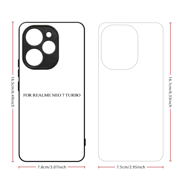 Sublimation 2D TPU Phone Cases for Realme 15 5G, Realme 14 5G, Realme 13 Pro 5G, Realme14 Pro 5G,14 Pro+ 5G,Realme P3 Pro 5G Heat Transfer 2D TPU Phone Back Cover With Aluminum Sheet For DIY Customization.