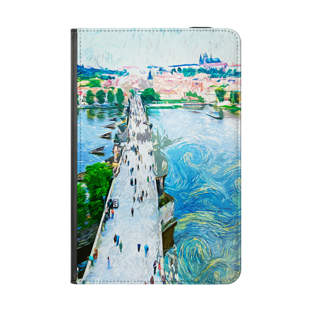 Universal Sublimation PU Leather Case for iPad Custom Holder with Silicone Buckle PU Cover for iPad Series Two Sizes to Choose